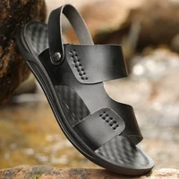 wotte men sandals comfortable men summer shoes leather sandals big size soft sandals men roman comfortable men shoes footwear
