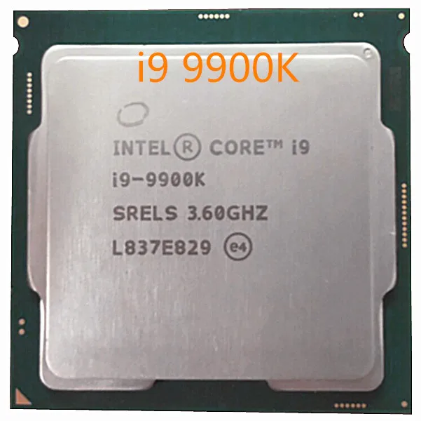 Intel Core 3,6 ГГц 8 ядер 16 нитей геймер офисный ПК Intel I9 9900K I9-9900K процессор данных
