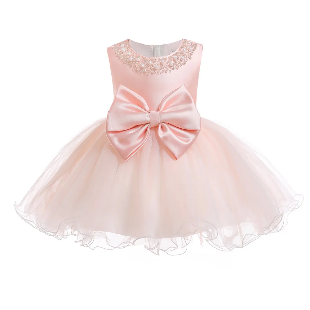 

Baby princess skirt pink bow child dress year-old baby photography dress skirt