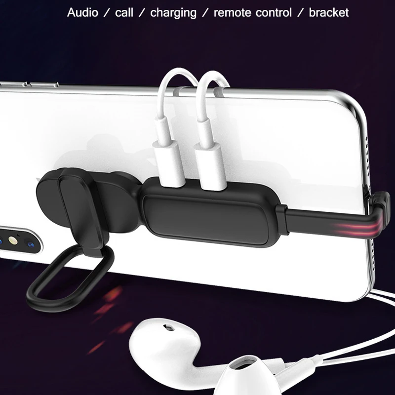 Для Apple iPhone 11X7 8 Plus XS Max XR аудио адаптер для зарядки разветвитель разъем наушников