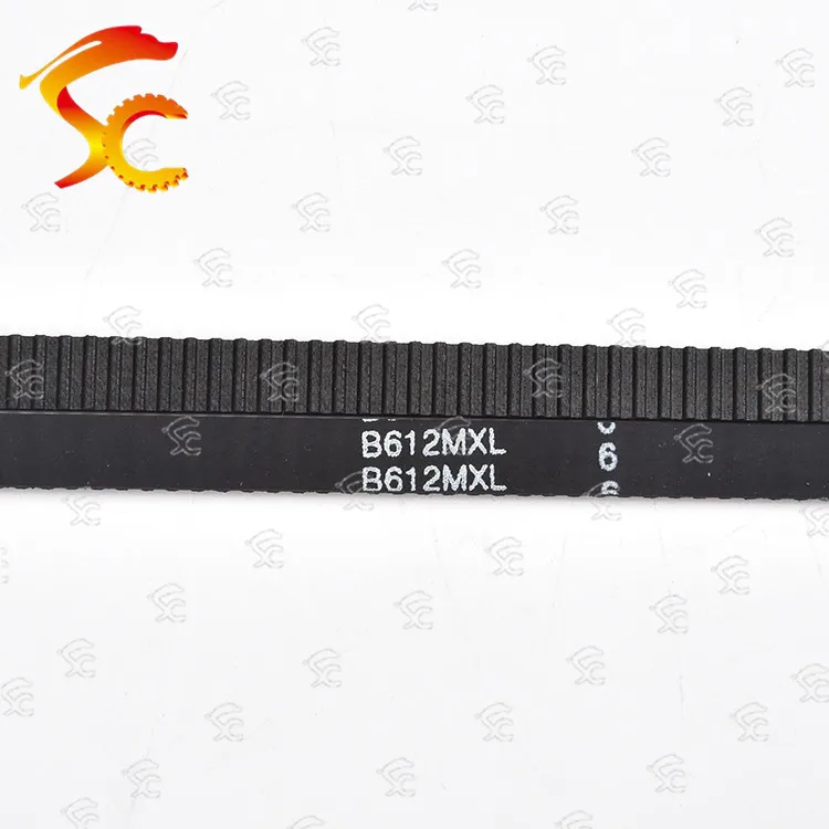 

B612-MXL-6mm, высококачественный Ремень ГРМ MXL B612 MXL, ширина 6 мм зубьев, 612 синхронный ремень, Закрытая петля для 3D-принтера