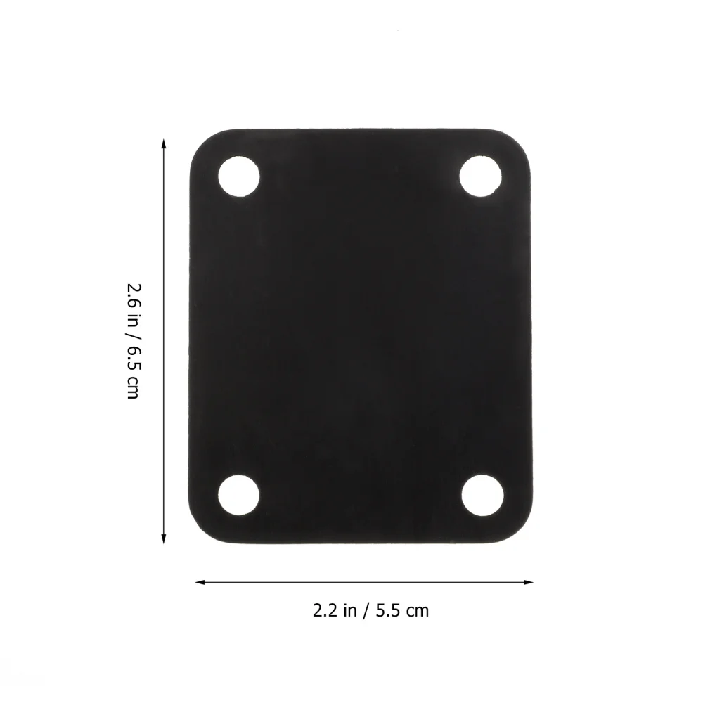 

3 Pieces Guitar Neck Plate Neck Joint Back Plate Bass Neck Joint Mounting Plate