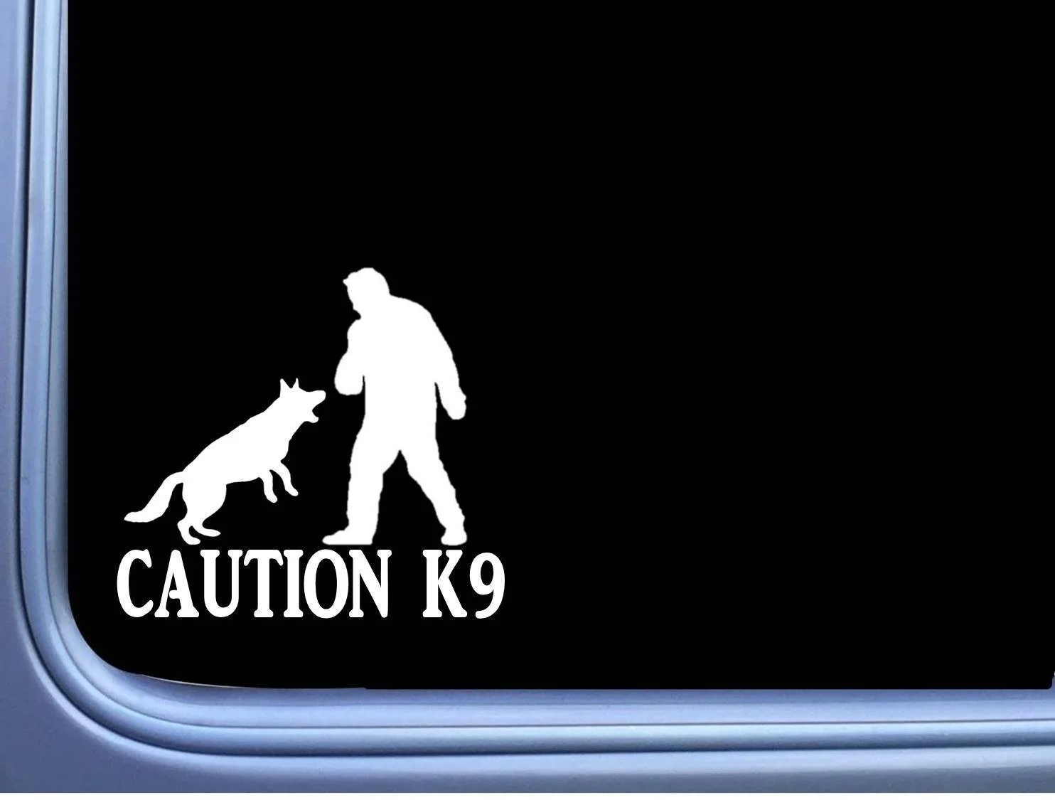 

Для осторожности K9 Schutzhund немецкий овчаг M344 6-дюймовая наклейка переводная наклейка собака