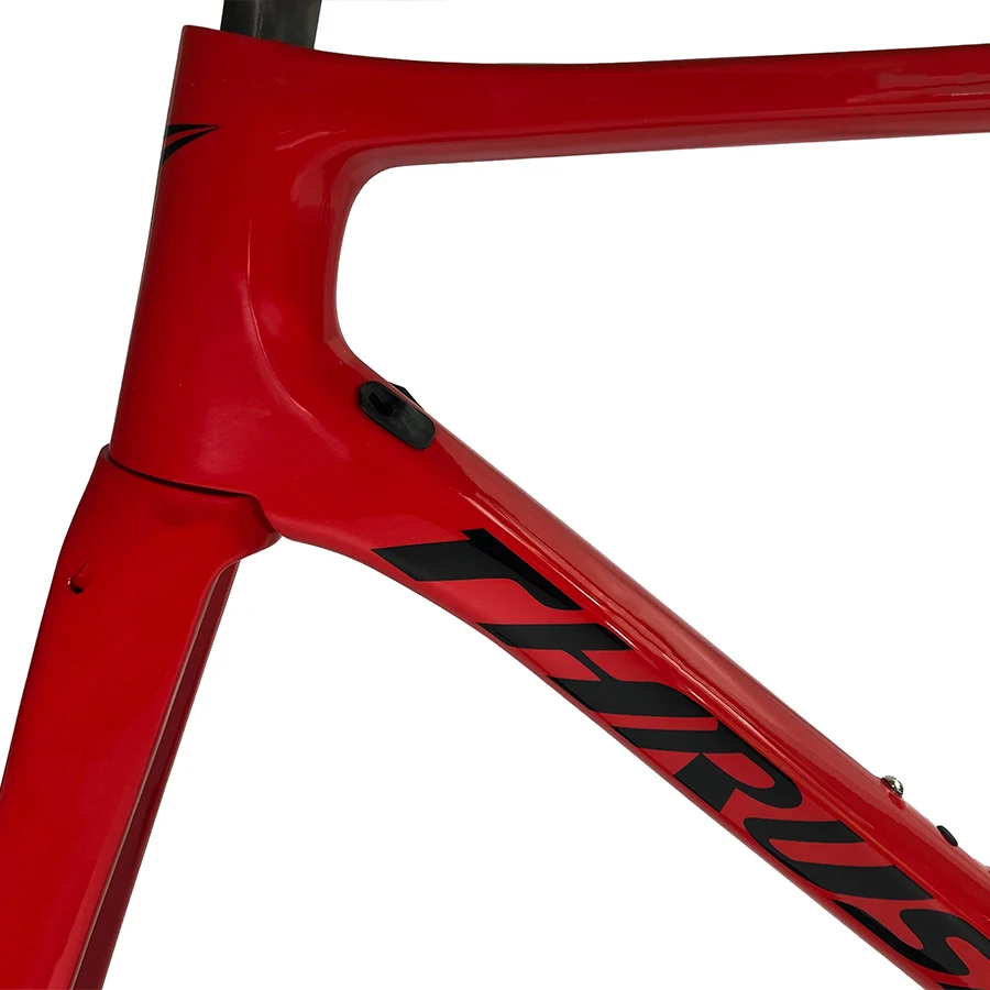 Новинка 2019 велосипедная Рама из углеродного волокна с красным и черным