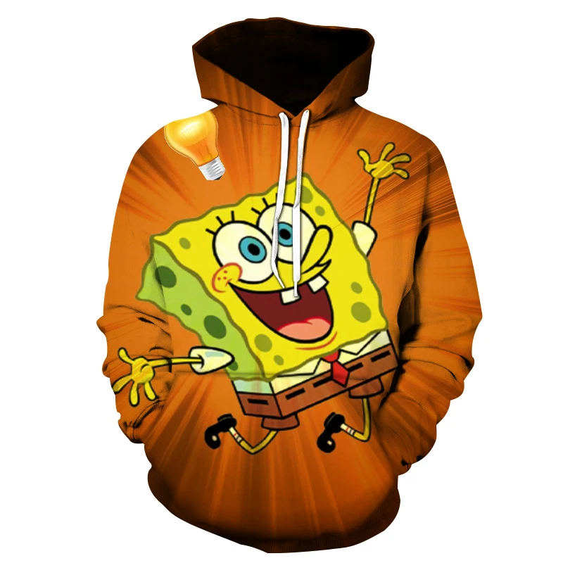 

Spring New Style 3D Printing Pai Daxing Men's Hoodie, Children's Fashion Casual Cartoon Anime Pullover Sweater