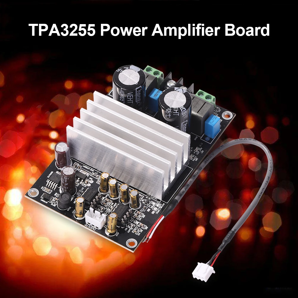 TPA3255 315W + 150W DC24-40V Digital Stereo Audio Power Amplifier Board 2.0 Channel Class D Power Amplifier Board