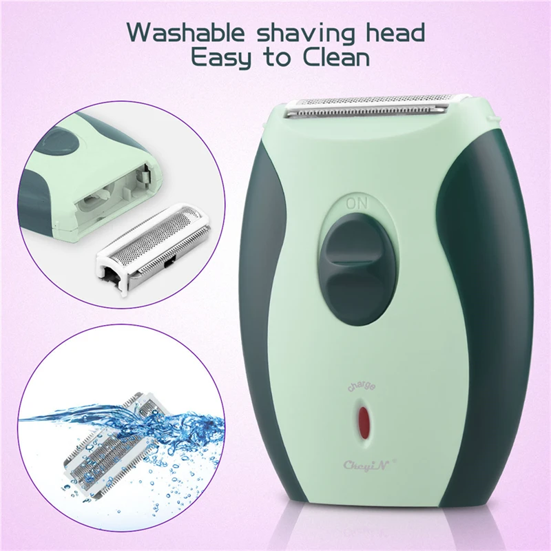 

CkeyiN Professional Women Epilator Electric Hair Remove Painless Female Face Shaver Bikini Facial Hair Trimmer Home Use Machine