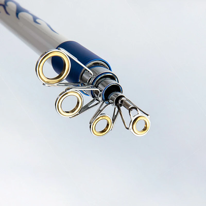 Литая спиннинговая катушка Удочка из углеродного волокна телескопическая