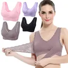 Мода 2020, новое Спортивное нижнее белье с перекрестной боковой пряжкой без косточек, бюстгальтер для сна
