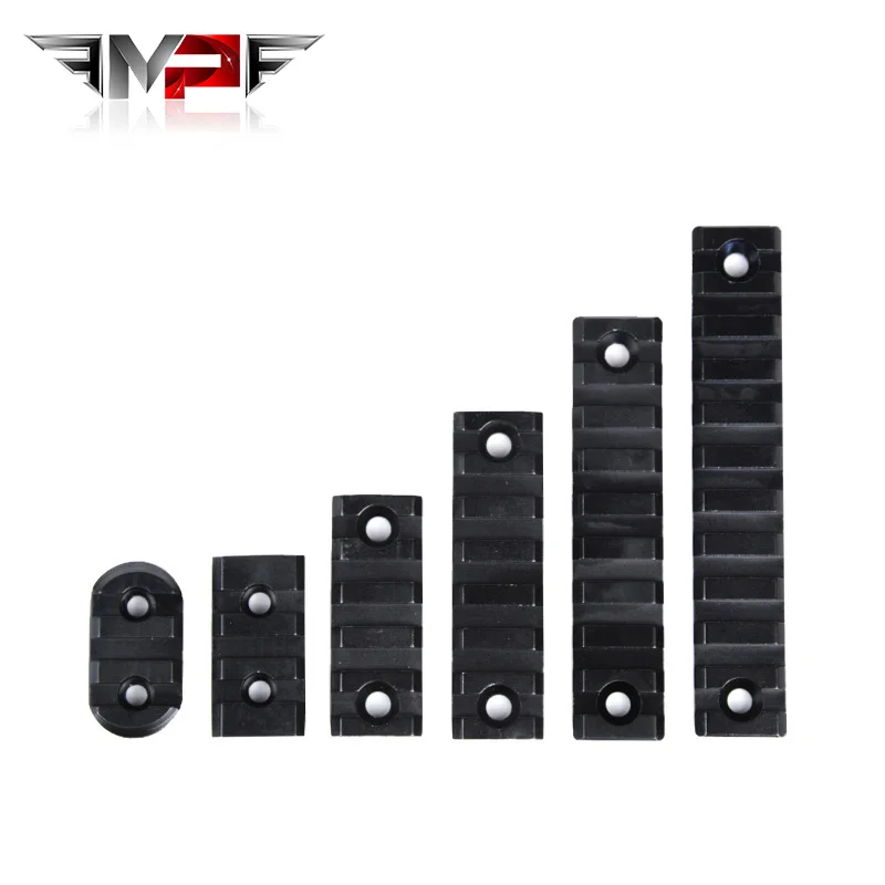 

Airsoft Weapon Tactical Rail Piece Flashlight Laser Adapter Rail Piece 20mm Picatinny Rail Aluminum Alloy Material Fit Mlok