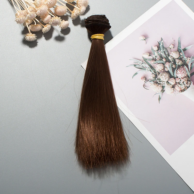 

Long straight High Temperature Fiber 15cm*100cm BJD SD Wigs DIY hair for dolls