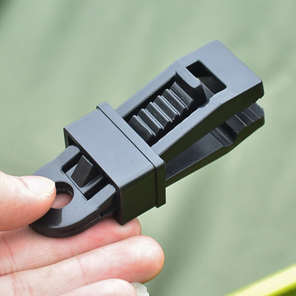 

4/10pcs Tent Clip Plastics Heavy Duty Windproof Awning Clamp Strong Lock Tarp Clip for Camping Car Cover Tent Accessories