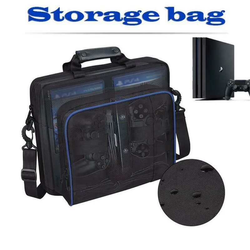 Портативная защитная сумка через плечо для PS4/PS4 PRO тонкая хранения игровой