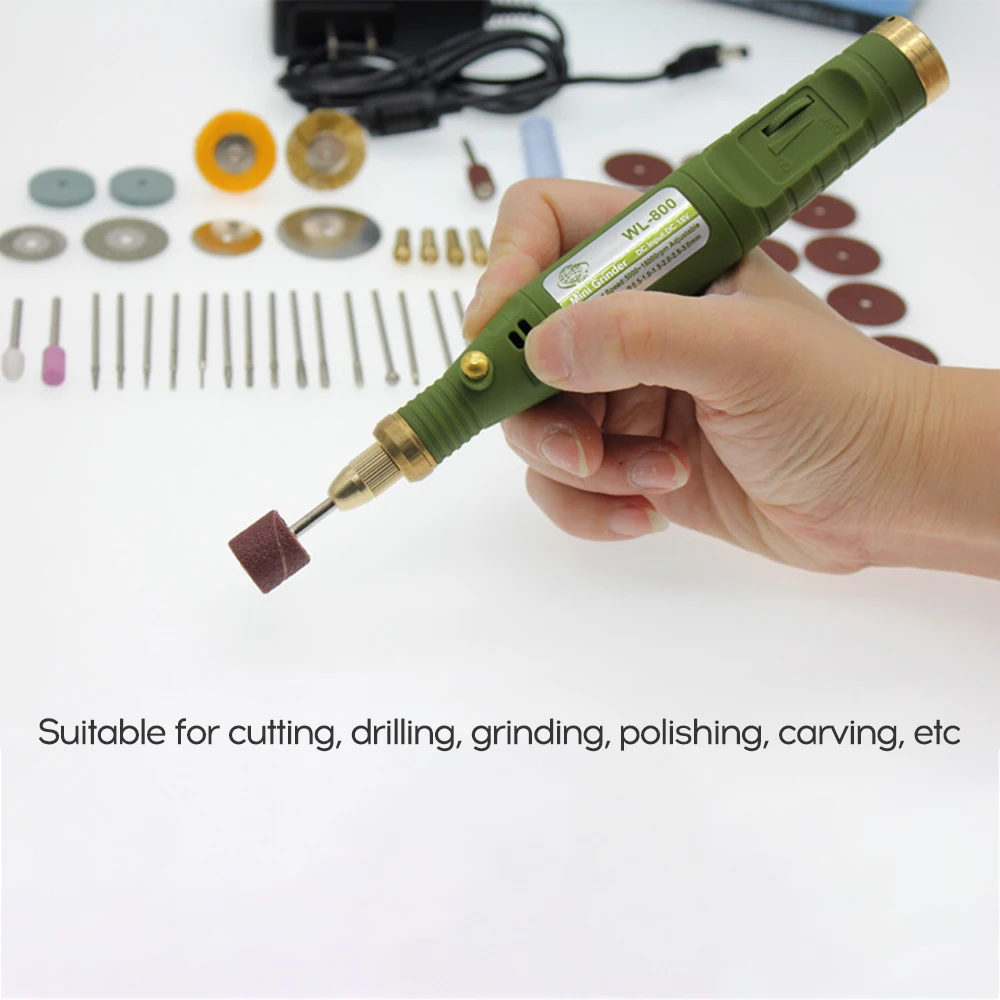 Электрическая мини шлифовальная машина маленький нефритовый гравировальный станок с регулируемой