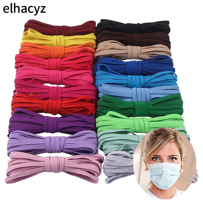 Лента эластичная плоская 5 метров 3/6 мм |