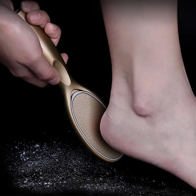 Molinillo de vidrio Nano para pies, Lima Exfoliante para pedicura, herramienta de eliminación de piel muerta, piedra pómez para callos de los pies, 1 unidad