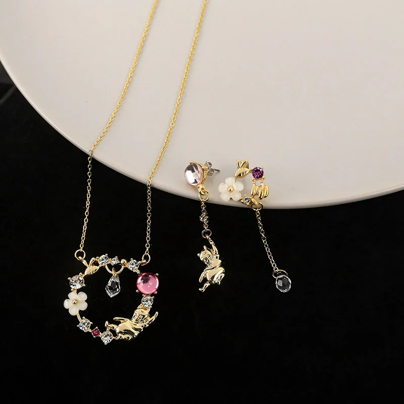 Новинка 2020 лидер продаж модная Милая подвеска медведь асимметричное очарование