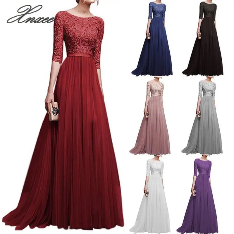 

Xnxee Women Formal Long Party Ball Dress fashion dress