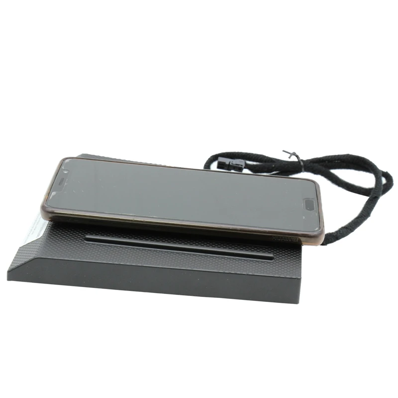 QI Wireless Car Charger For Toyota Prado 2018 Infrared Phone Storage Box |