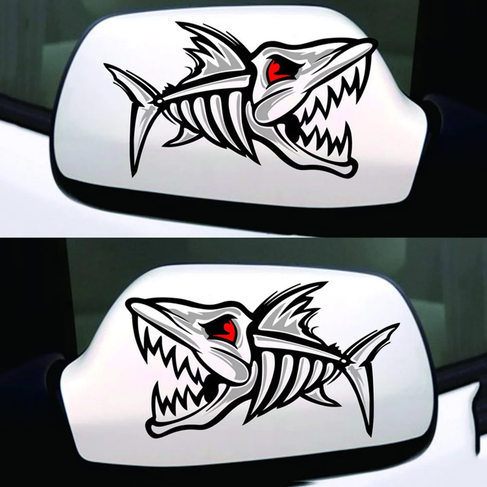 2 шт. 3D забавные Светоотражающие зеленые кошачьи глаза наклейки на автомобиль