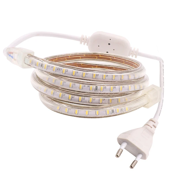 

Светодиодная лента XUNATA 220В тёплый белый 3014 SMD 120leds/м