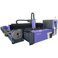 double table fiber laser cutting machine 3015 heavy duty structure steel ipg aluminum laser cutting machine