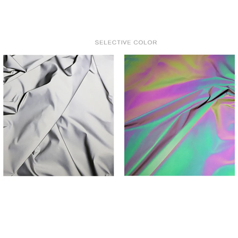 100 см симфония Лазерная светоотражающая ткань шитье яркая Сделай Сам вниз костюм