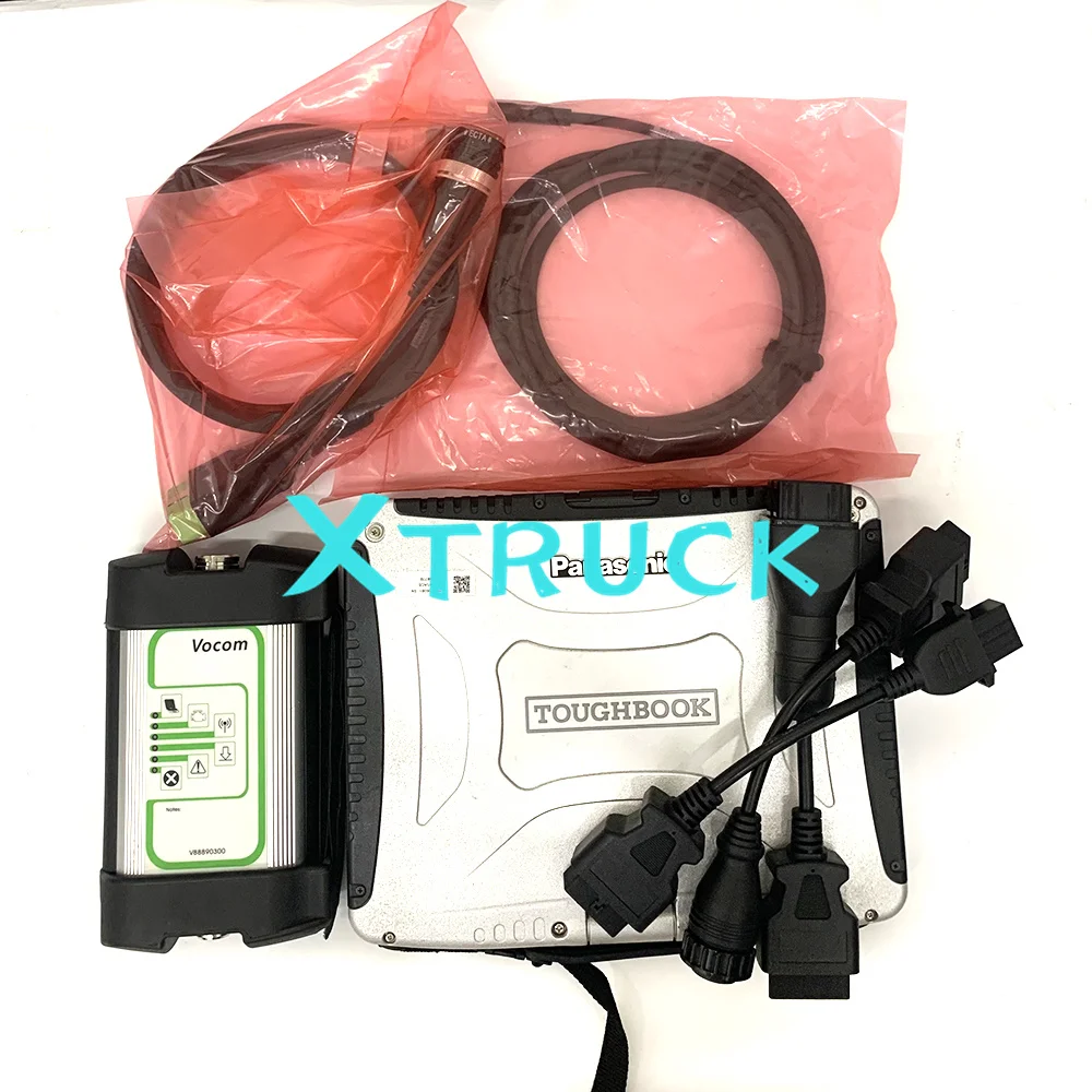 

For VOLVO Vocom 88893000 VCADS pk vocom 2 For Volvo/Renault/Mack/UD truck EURO6 diagnostic tool+2.7 PTT Tech Tool+CF52 LAPTOP