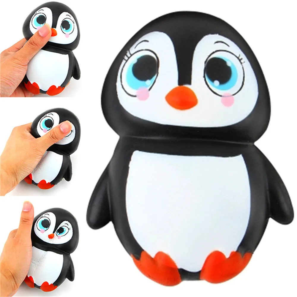 2021 Большая мягкая игрушка в виде пингвина милый чехол с животным узором