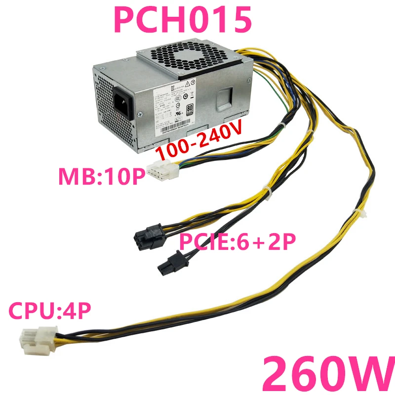 Новый оригинальный блок питания для Lenovo M310 M410 M415 M510 M610 10Pin 260 Вт PCH015 PCK012 PCG010 |
