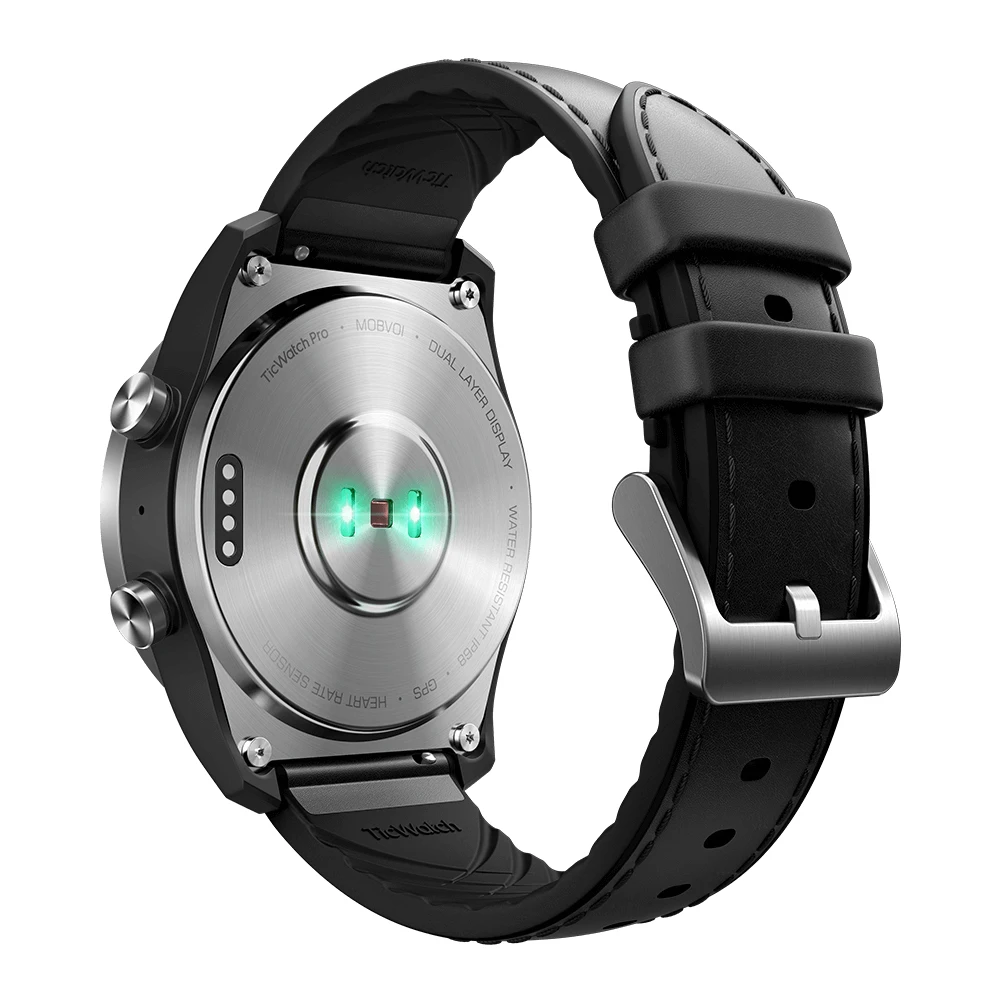 Смарт-часы Xiaomi Ticwatch Pro, Bluetooth, IP68, водонепроницаемые, с поддержкой NFC Pay men ts/Google Assistant от Google, 415 мАч, мужские умные часы