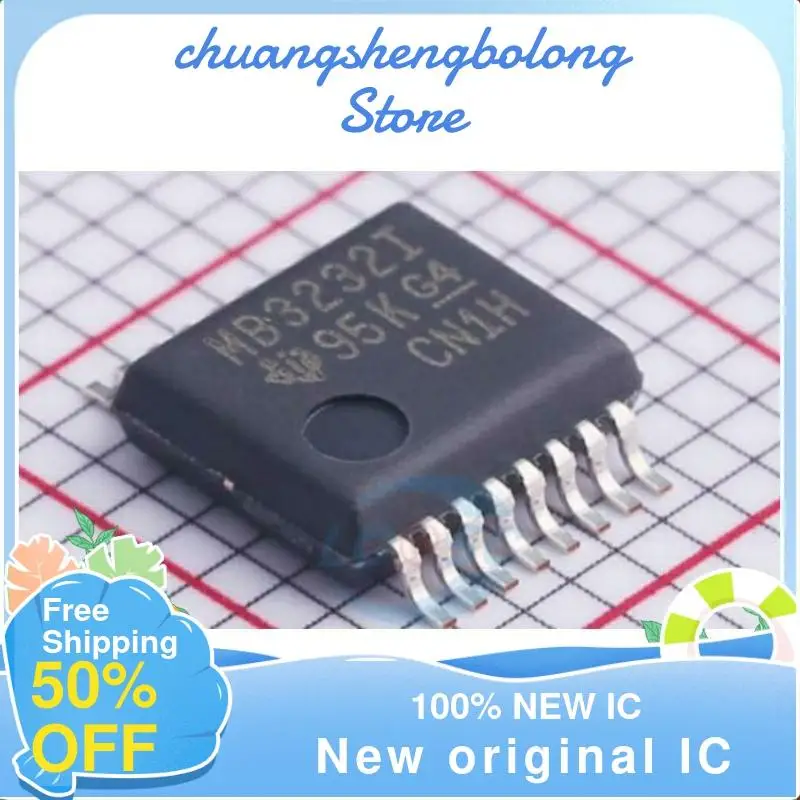 

10-200PCS MAX3232IDBR MB3232I SSOP-16 New original IC