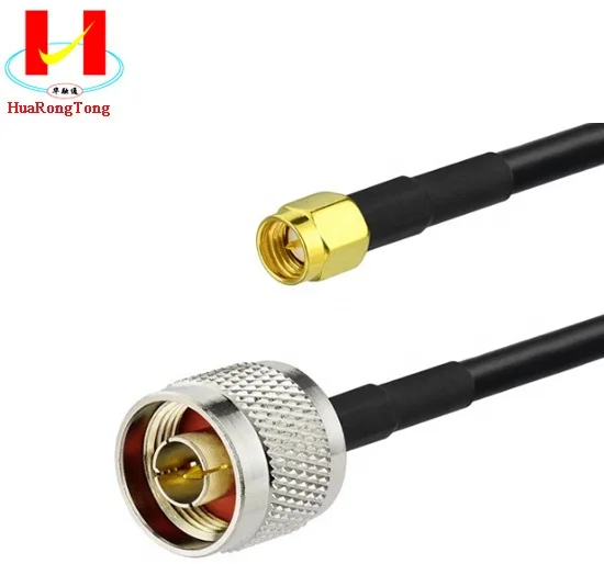 

RF Coaxial Cable SFF-50-3 pure copper material N Male Plug To SMA Female Jack Pigtail Cable