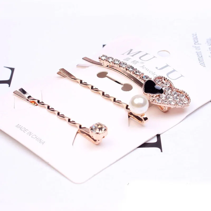 

Заколка для волос в Корейском стиле, 3 комплекта