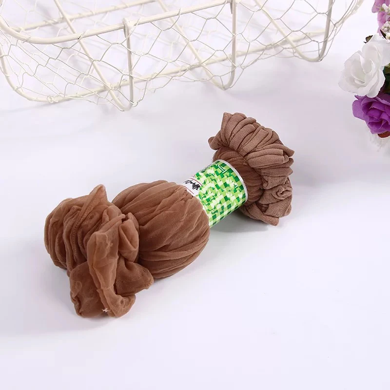 brown Женские носки, мягкие, простые, одноцветные, сексуальные, дышащие, дезодорирующие, подходят ко всему, летние женские носки, повседневные, тонкие, стиль, высокая эластичность, на каждый день - Цвет: brown