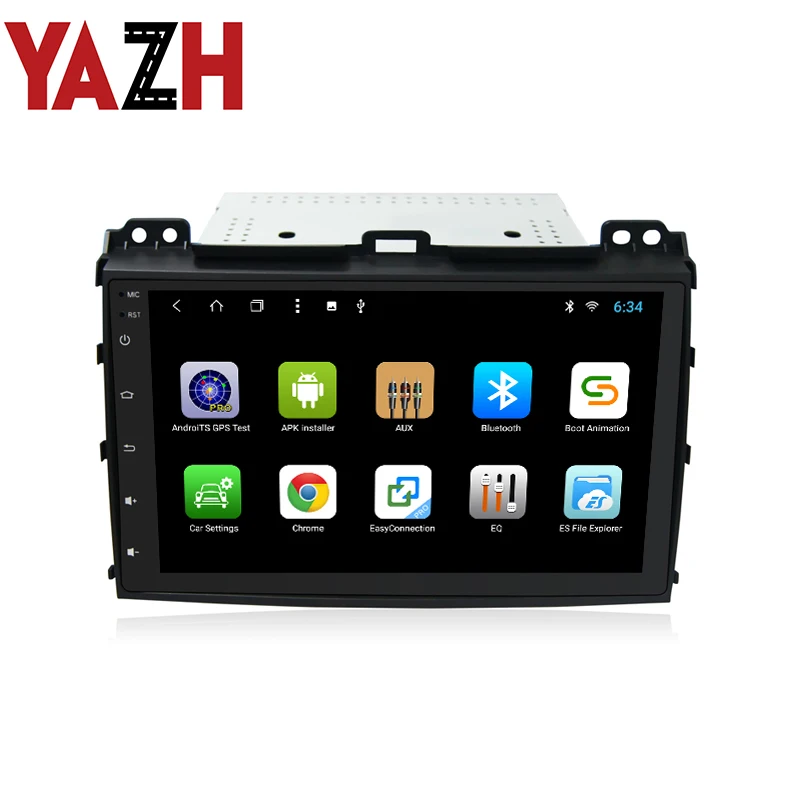 Автомобильные DVD плееры YAZH Android для Toyota Old Prado 120 2002 2003 2004 2005 2006 2007 2008 2009 GPS/Glonass