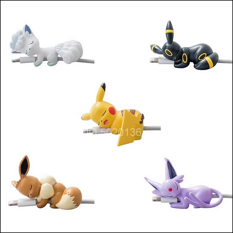 Защита для кабеля Pokemones Go USB кабель зарядки реквизит косплея чехол с изображением