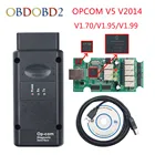 OPCOM V5 OP COM 1,701,951,99 с PIC18F458 FTDI Flash прошивка обновление автомобильный диагностический инструмент OP-COM V1.99 CAN-шина