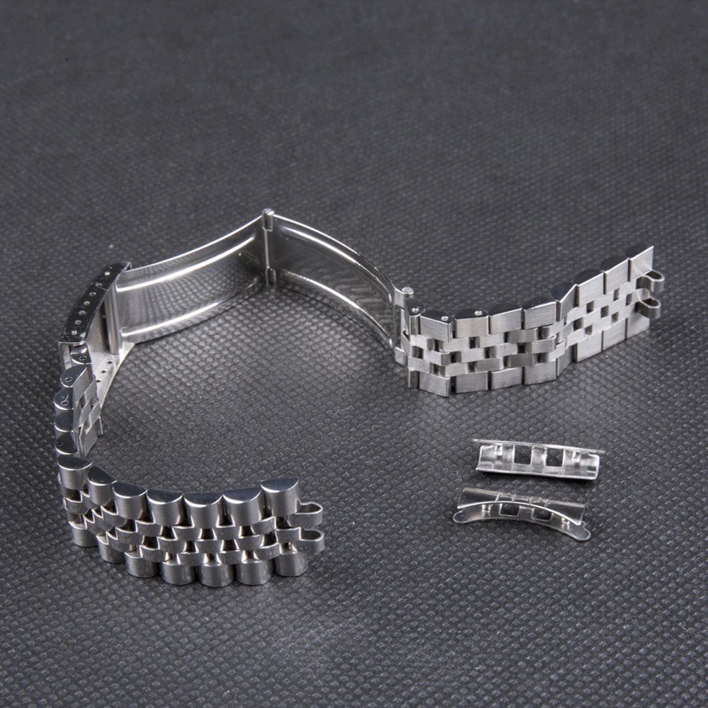 19mm Jubilee Watch Band Bracelet  Stainless Steel Suitable for Seiko Watch
