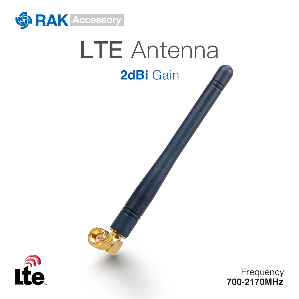 

Антенна LTE промышленного класса усиление 2 дБи/гнездо SMA/частота: 700-2170 МГц