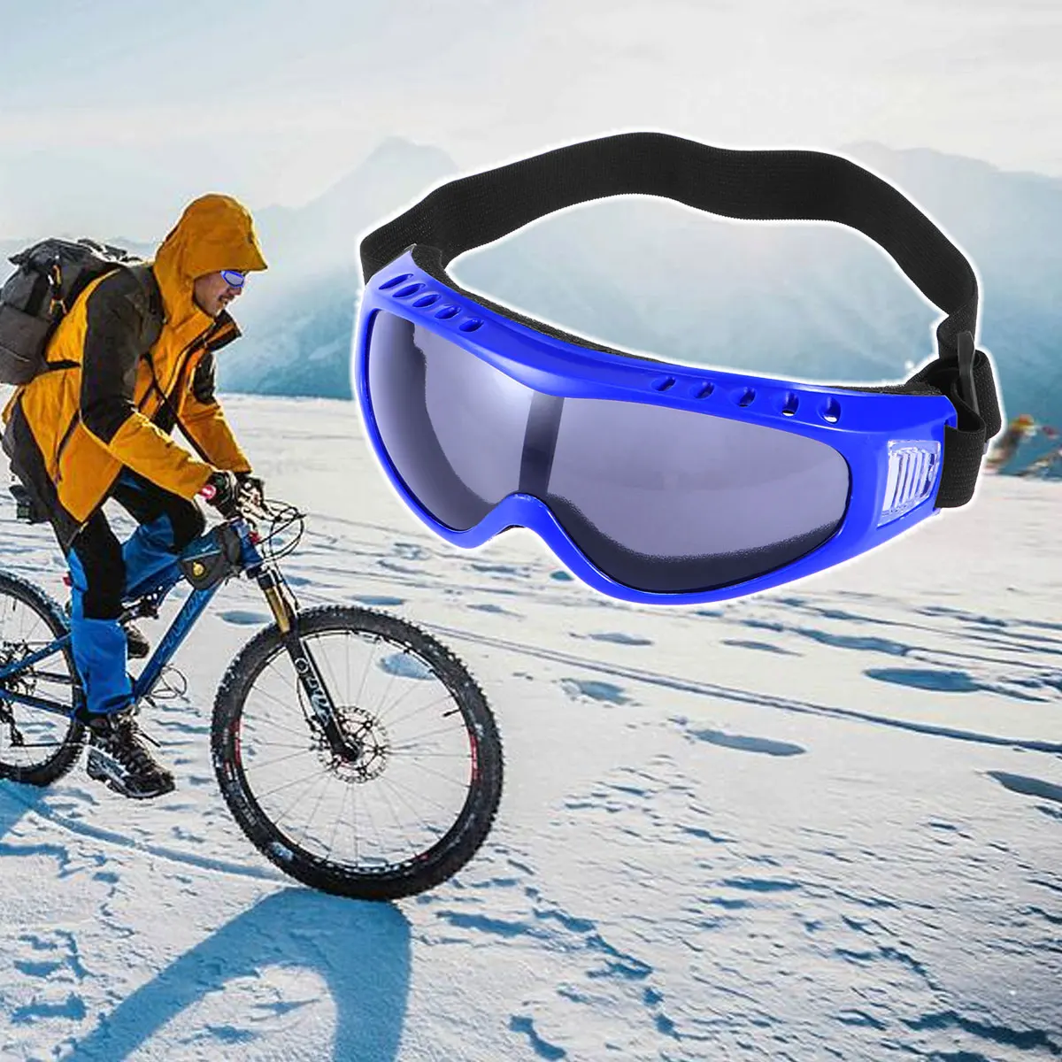Ветрозащитные уличные лыжные очки для езды на снегоходах лыжах велосипедах