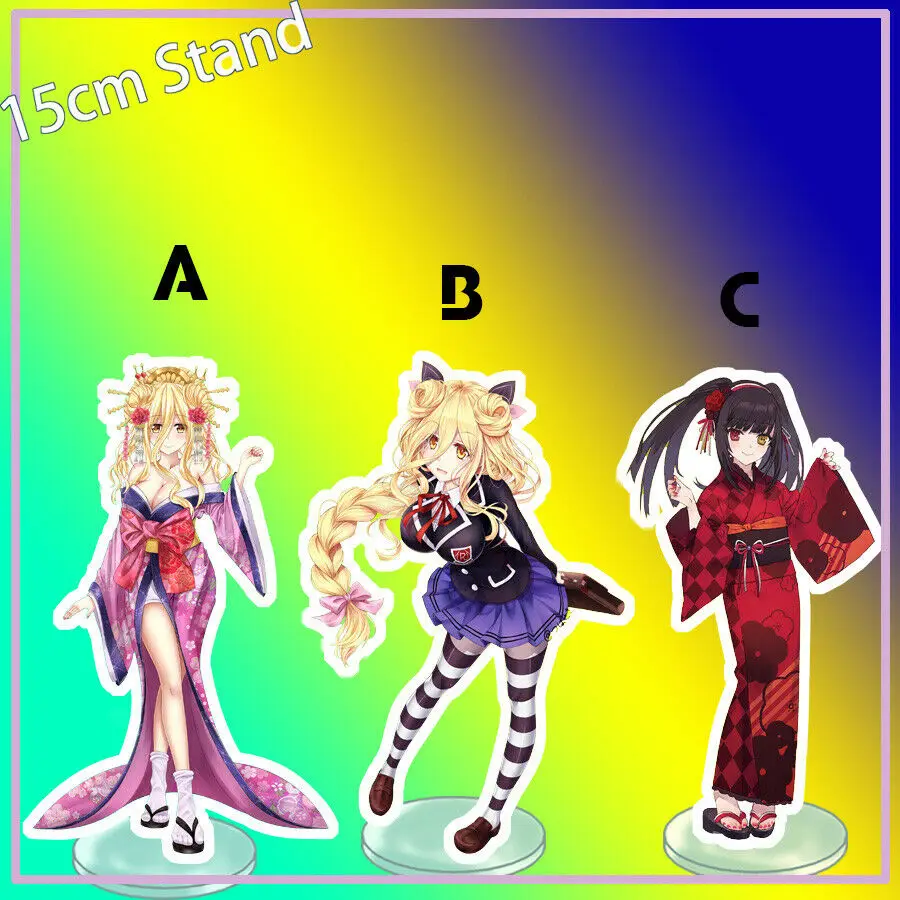 Фотография реального времени Hoshimiya Mukuro Tokisaki Kurumi 15 см|Реквизит для костюмов| |