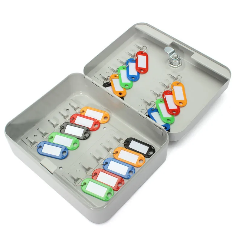 Сейф для ключей офисный с замком металлический автомобильный шкаф хранения стен