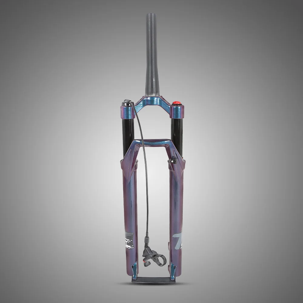 Передняя мостовая вилка Zt из сплава алюминия-мг черная воздушная с изменением