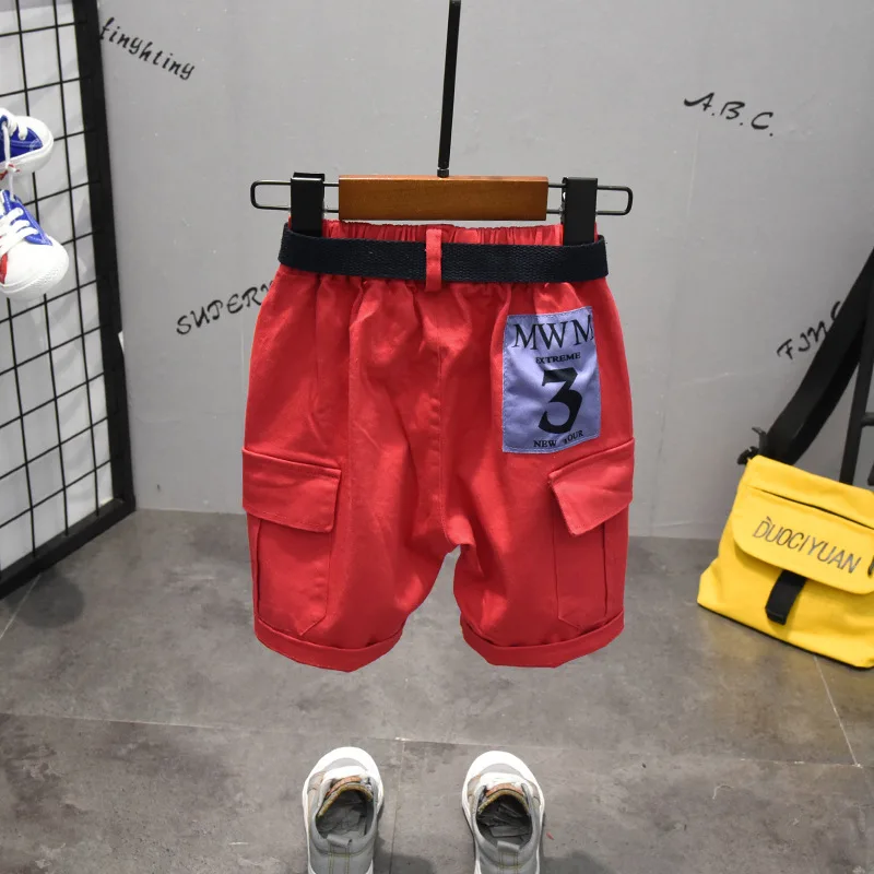 

2PCS WLG Boys Outfits Kids Summer Short Sleeve White Black Cartoon T Shirt and Short Set Baby Boy Casual Clothes for 2-6 Years