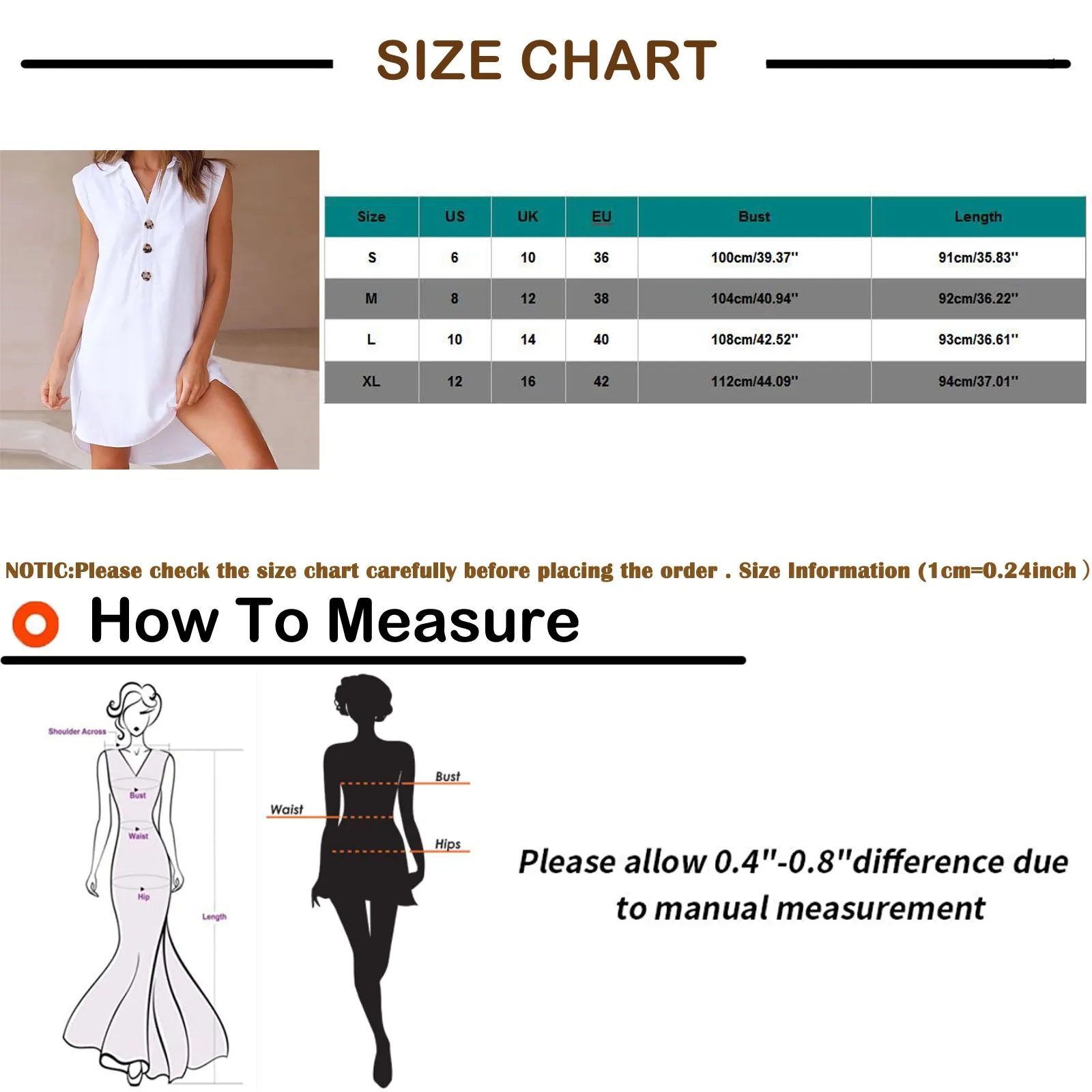 

Sleeveless Dress Women Summer Beach Sun Dress Fashion Solid Color Loose Lapel Deep V Button Short Dresses 2021 New
