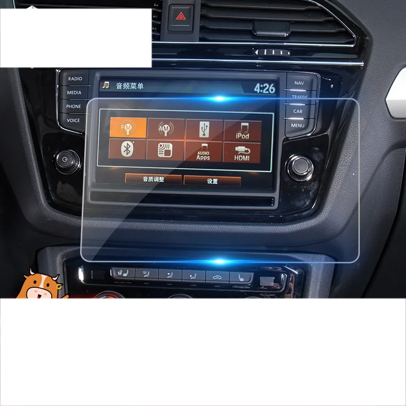 Lsrtw2017 Автомобильный навигатор gps экран Защитная пленка для Volkswagen Tiguan 2016 2017 2018 2019