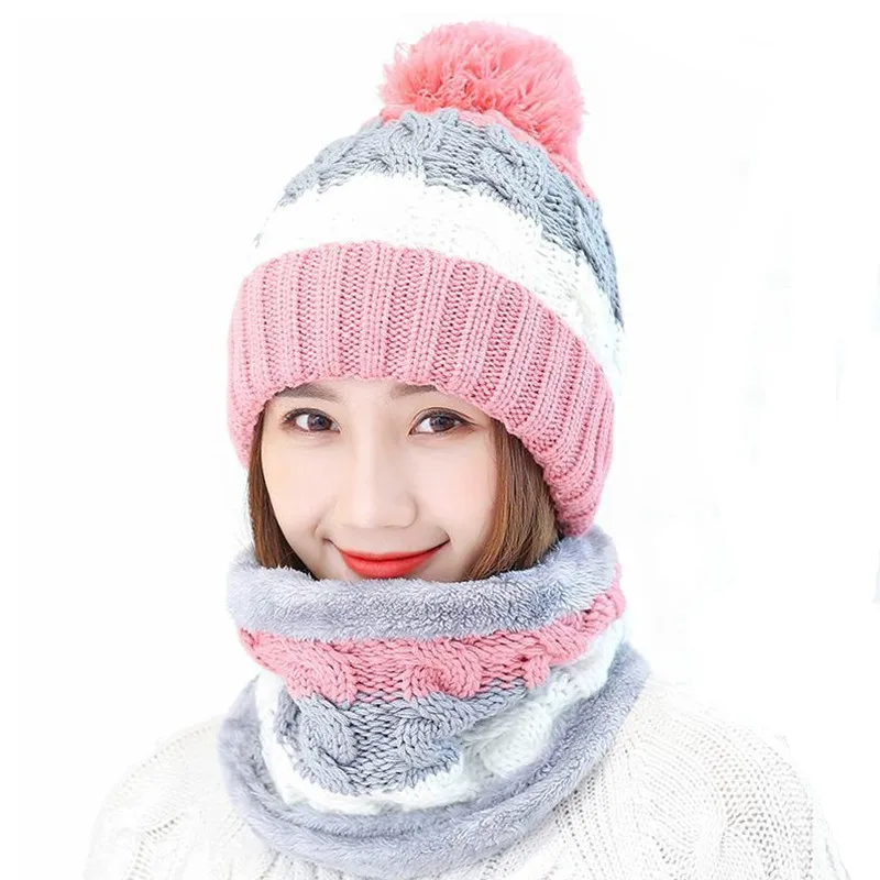 Новые зимние женские бархатные шерстяные шапки твист Цвет Соответствующие