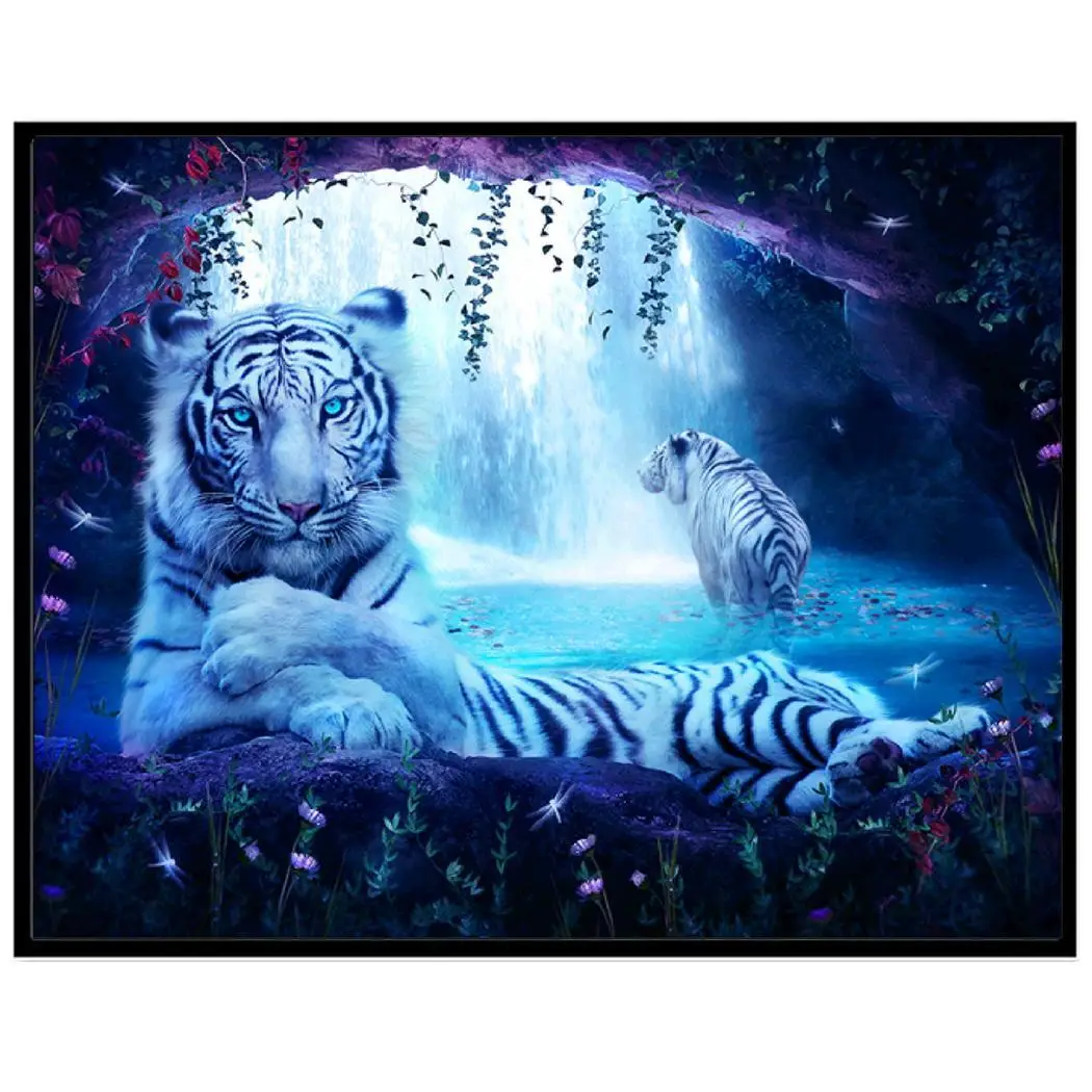 DIY Алмазная вышивка &quotТигр&quot Картина Набор для вышивания вышивки крестом