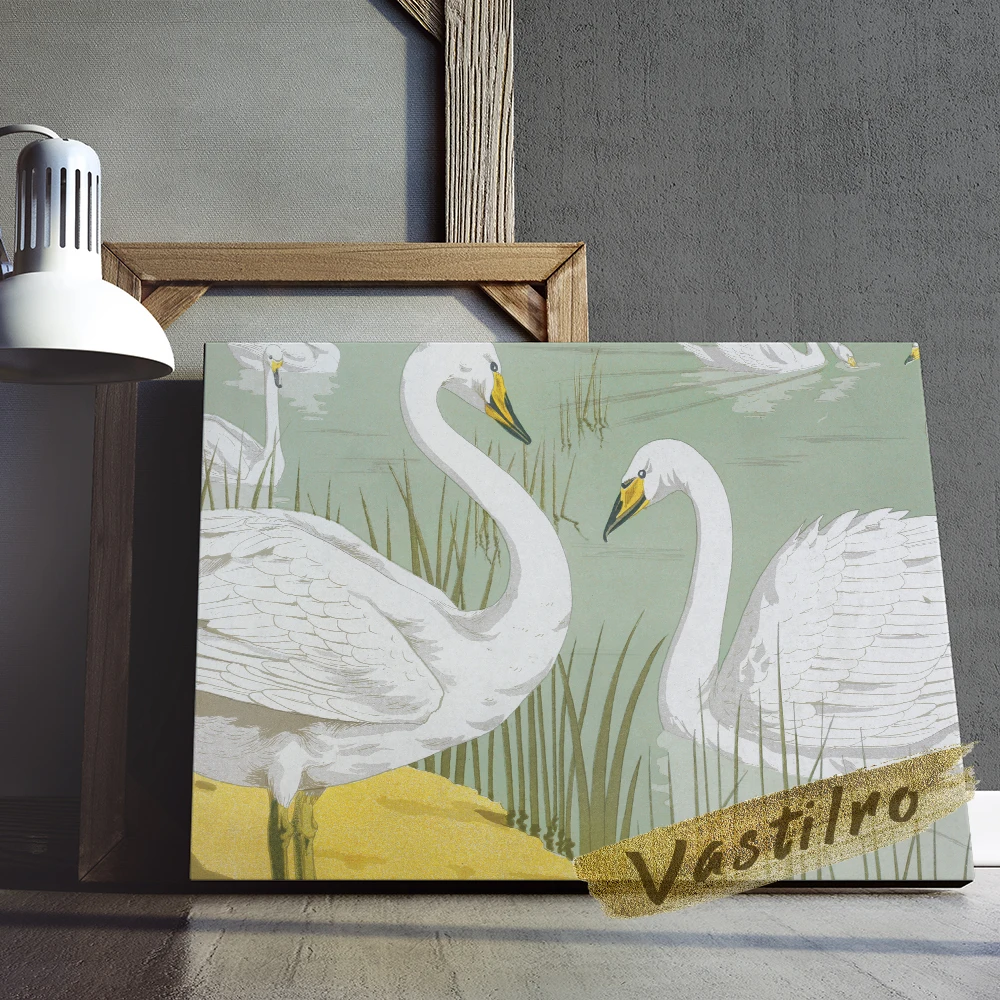 Настенная картина Vastilro Maurice Pillard Verneuil Cygne Sauvage